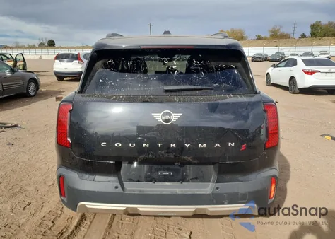 2025 Mini Countryman S All4 из США, поврежденный, VIN WMZ23GA07S7P32580